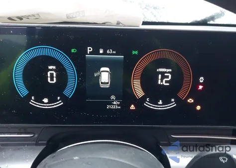 2024 Hyundai Kona Se z USA, uszkodzony, nr VIN KM8HA3AB2RU145902